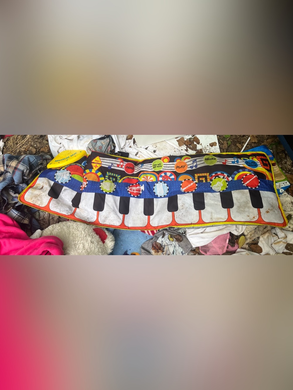 Colorful Musical Play Mat for Kids - Multicolor